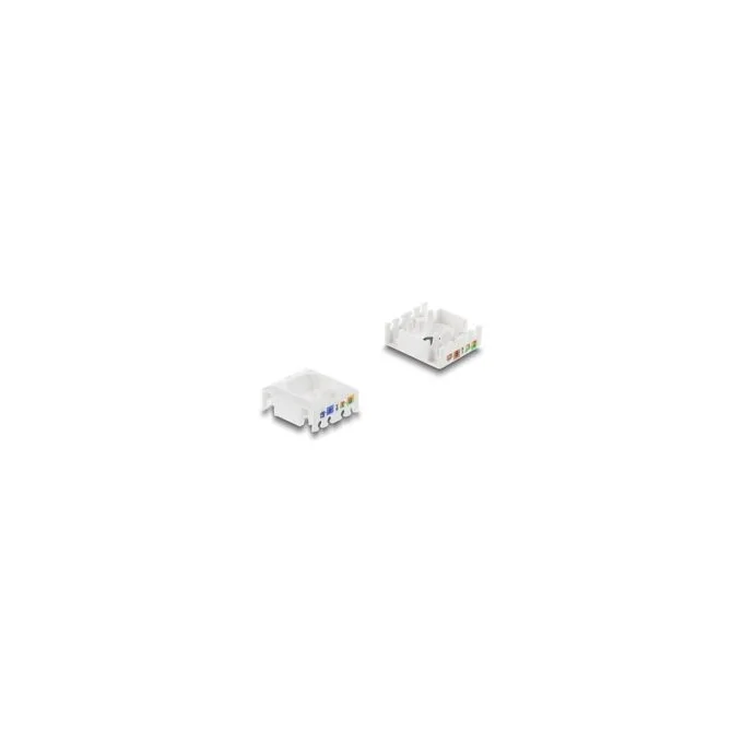 Keystone Modul RJ45 Buchse zu LSA Cat.6 UTP mit Verschlussclip und kabelbinderfrei — image 3