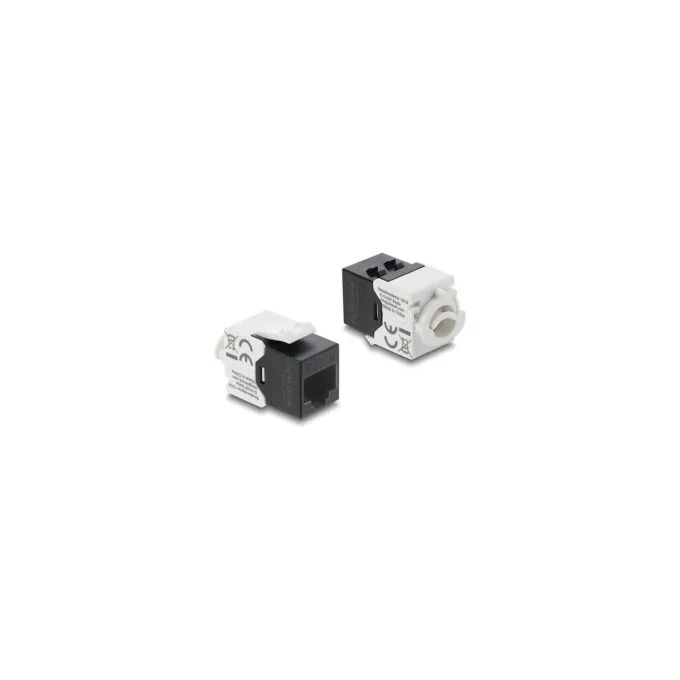 Keystone Modul RJ45 Buchse zu LSA Cat.6 UTP mit Verschlussclip und kabelbinderfrei — image 1