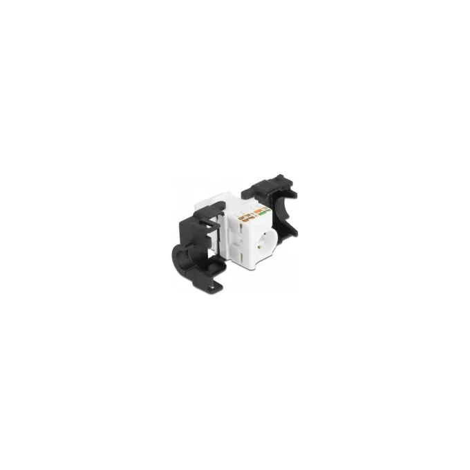 Keystone Modul RJ45 Buchse zu LSA Cat.6A 180° werkzeugfrei — image 2