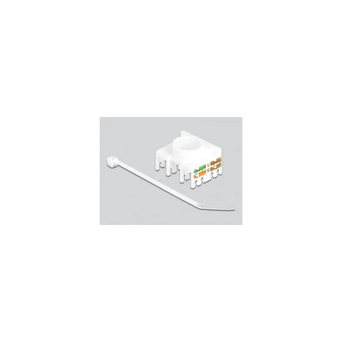Keystone Modul RJ45 Buchse zu LSA Cat.6A 180° werkzeugfrei — image 3