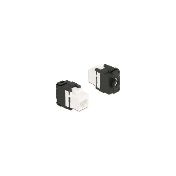 Keystone Modul RJ45 Buchse zu LSA Cat.6A 180° werkzeugfrei — image 1