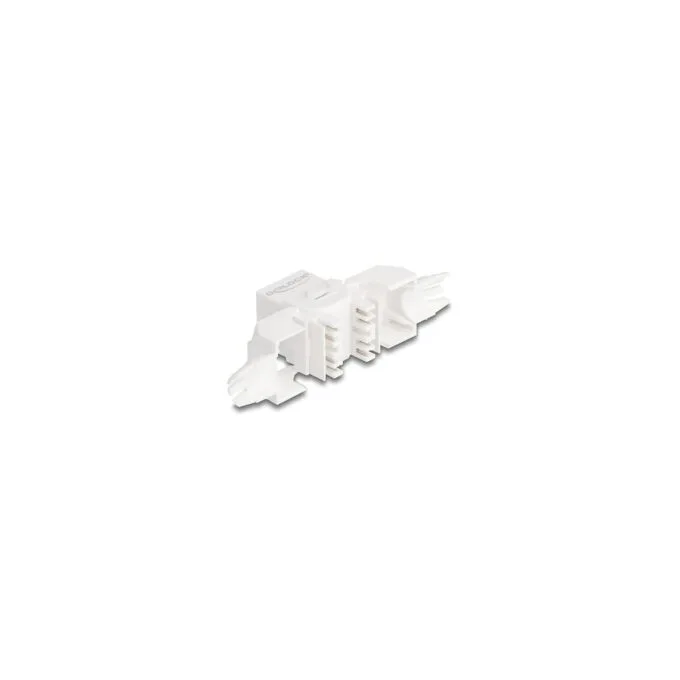 Keystone Modul RJ45 Buchse zu LSA Cat.6A UTP 180° werkzeugfrei mit Kabelverschraubung — image 2