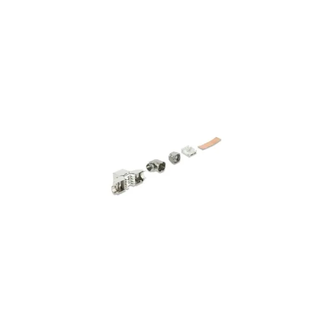 Keystone Modul RJ45 Buchse zu LSA Cat.6A werkzeugfrei 90° winkelbar geschirmt für Kabeldurchmesser von 6.0 - 8.5 mm — image 3