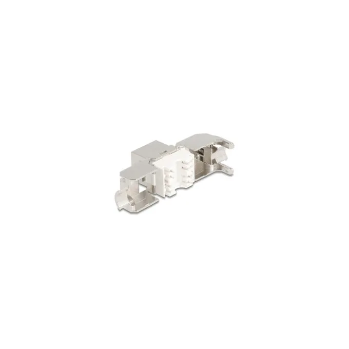 Keystone Modul RJ45 Buchse zu LSA Cat.8.1 STP mit Metall Latch werkzeugfrei — image 2