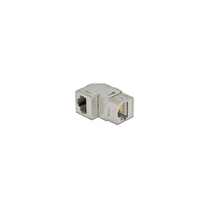 Keystone Modul RJ45 Buchse zu RJ45 Buchse Cat.6A 90° gewinkelt — image 2