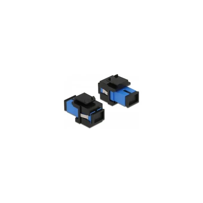Keystone Modul SC Simplex Buchse zu SC Simplex Buchse blau schwarz — image 2