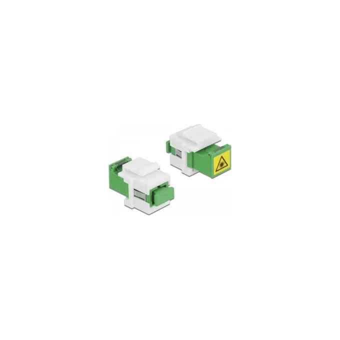 Keystone Modul SC Simplex Buchse zu SC Simplex Buchse mit Laserschutzklappe innen — image 1