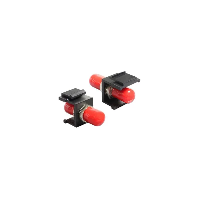 Keystone Modul ST Simplex Buchse to ST Simplex Buchse schwarz — image 2