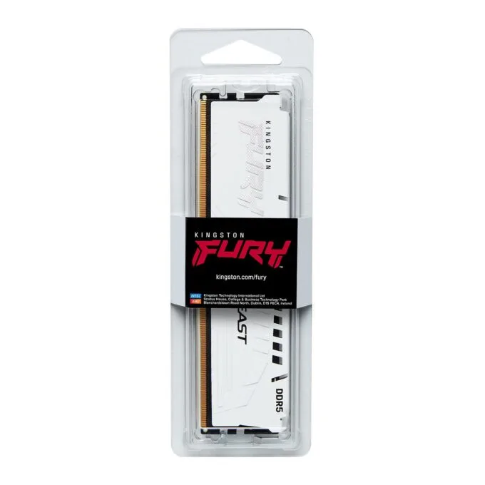 KINGSTON 16GB 6000MT s DDR5 CL36 DIMM FURY Beast White EXPO — image 4