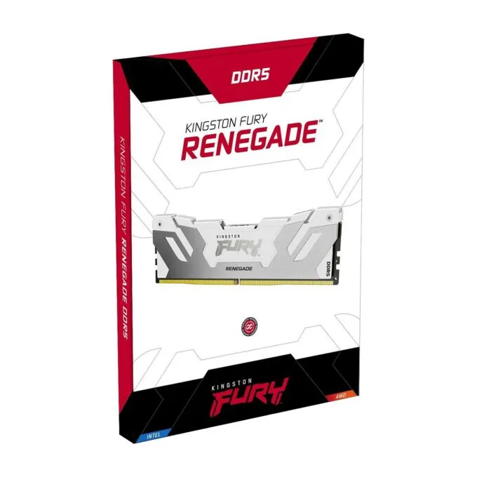 KINGSTON 32GB 6400MT s DDR5 CL32 DIMM FURY Renegade RGB White XMP — image 4