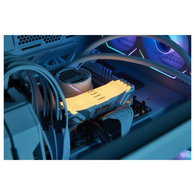 KINGSTON 32GB 6400MT s DDR5 CL32 DIMM FURY Renegade RGB White XMP — image 7