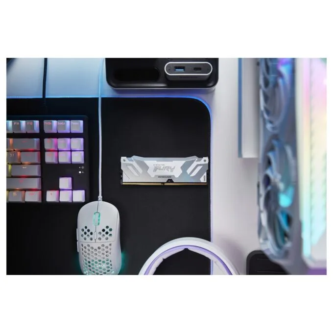 KINGSTON 32GB 6400MT s DDR5 CL32 DIMM FURY Renegade RGB White XMP — image 8