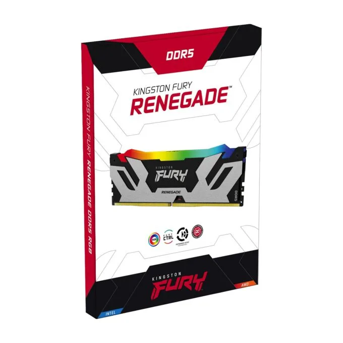 KINGSTON 32GB 6400MT s DDR5 CL32 DIMM FURY Renegade RGB XMP — image 8