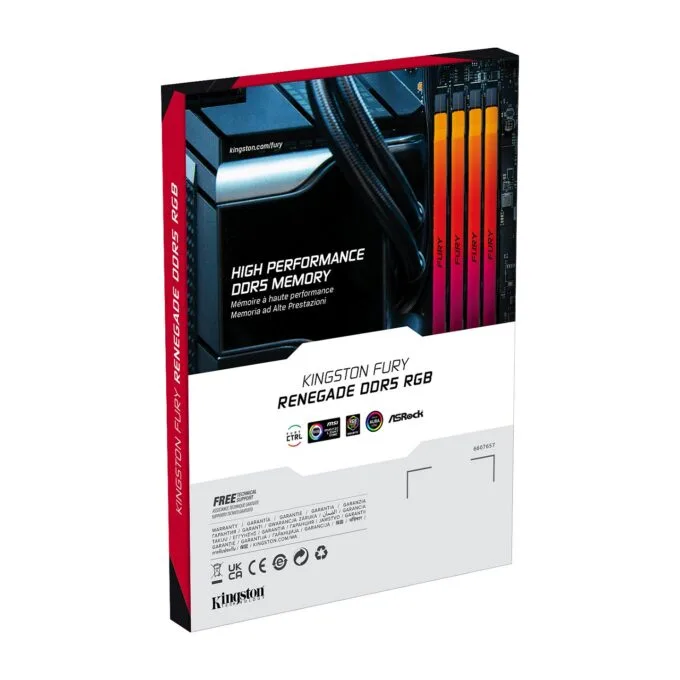 KINGSTON 32GB 6400MT s DDR5 CL32 DIMM FURY Renegade RGB XMP — image 9