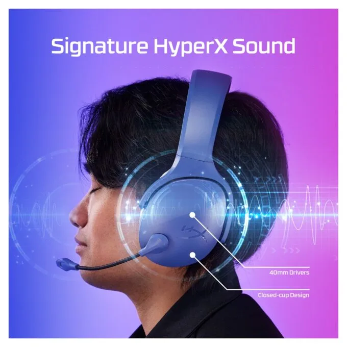 Kingston HyperX Cloud Jet - Headset - kabellos - Schwarz — image 6