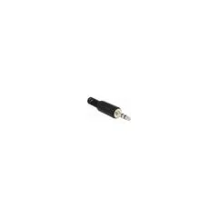 Klinkenstecker 3,5 mm 3 Pin Stereo mit Knickschutz Lötversion