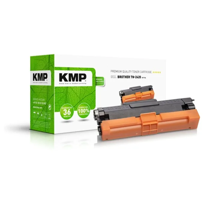 KMP B-T116 Toner schwarz kompatibel mit Brother TN-2420 — image 1