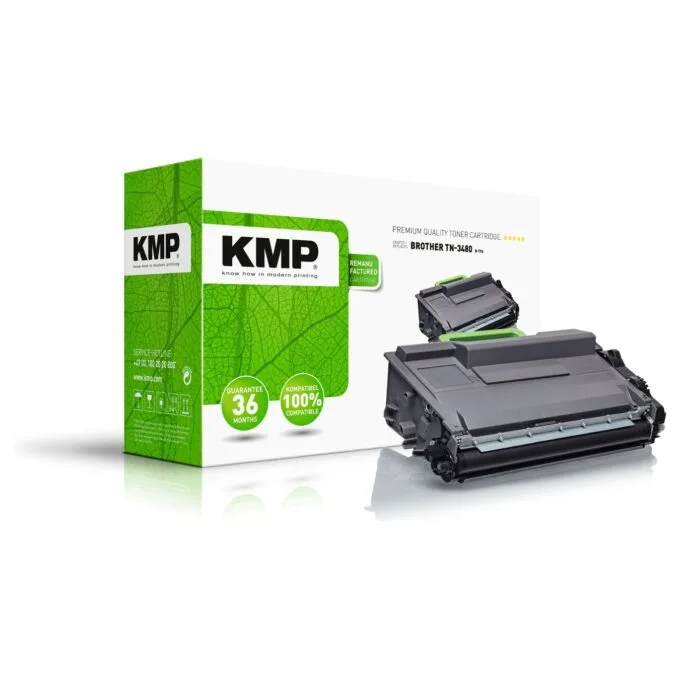 KMP B-T96 Toner schwarz kompatibel mit Brother TN-3480 — image 1