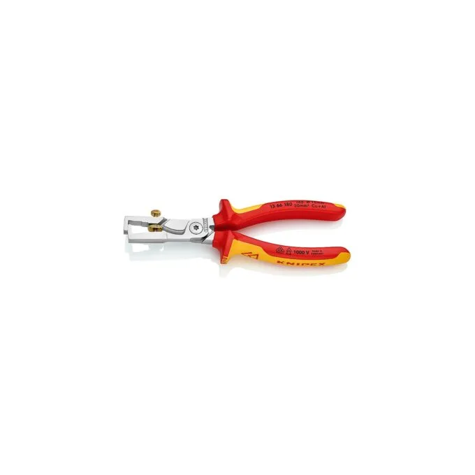 KNIPEX Kabelschere mit Abisolierfunktion — image 1
