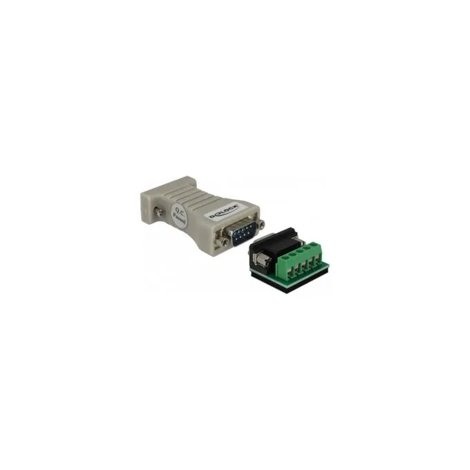 Konverter 1 x Seriell RS-232 DB9 Buchse zu 1 x Seriell RS-422 485 DB9 Stecker mit ESD Schutz 15 kV — image 1
