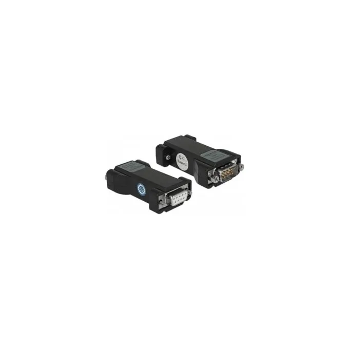 Konverter 1 x Seriell RS-232 DB9 Buchse zu 1 x Seriell TTL CMOS 5 V DB9 Stecker mit ESD Schutz 3 kV und erweitertem T... — image 1