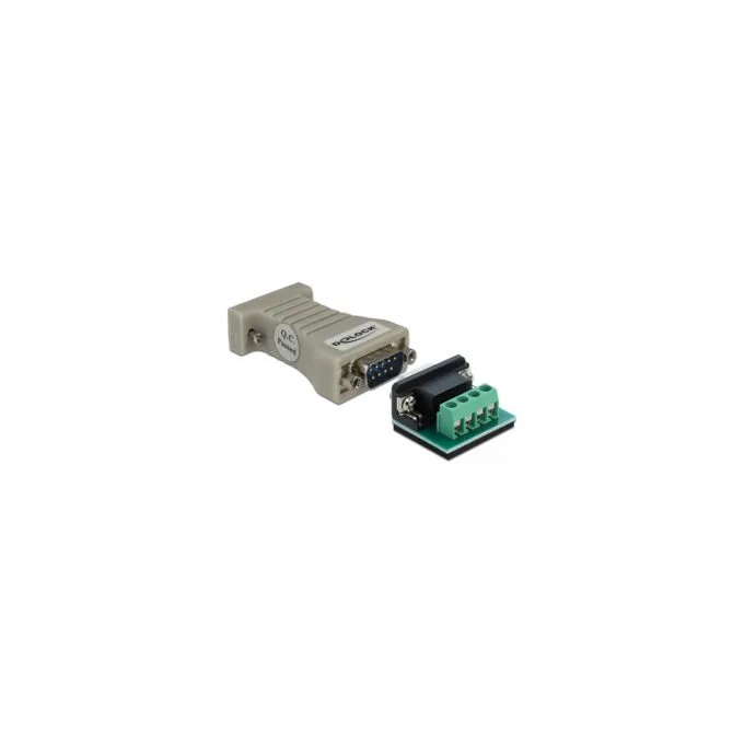 Konverter 1 x Seriell RS-232 DB9 zu 1 x Seriell RS-485 mit ESD Schutz 15 kV Überspannungsschutz 600 W — image 1