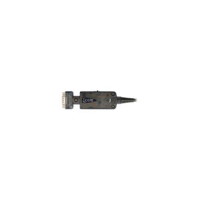 Konverter Ethernet LAN RJ45 10 100 Mbps Buchse zu seriell RS-232 DB9 Stecker mit Muttern — image 3