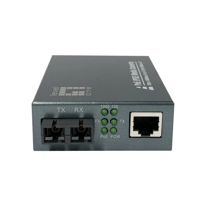 Konverter GVT-2013 10 100 1000T to RJ45 to SC MM PSE — image 1