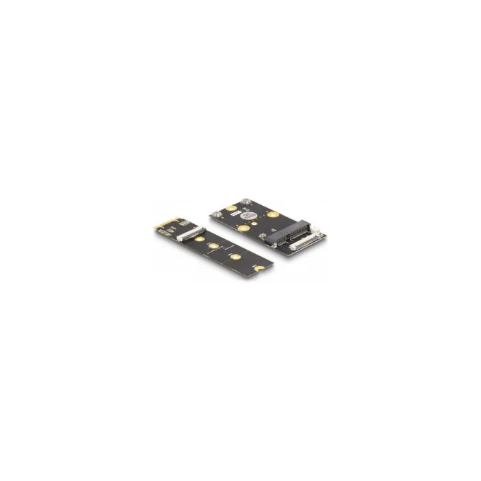 Konverter M.2 Key B+M Stecker zu 1 x Mini PCIe Slot half size full size mit flexiblem Kabel — image 2
