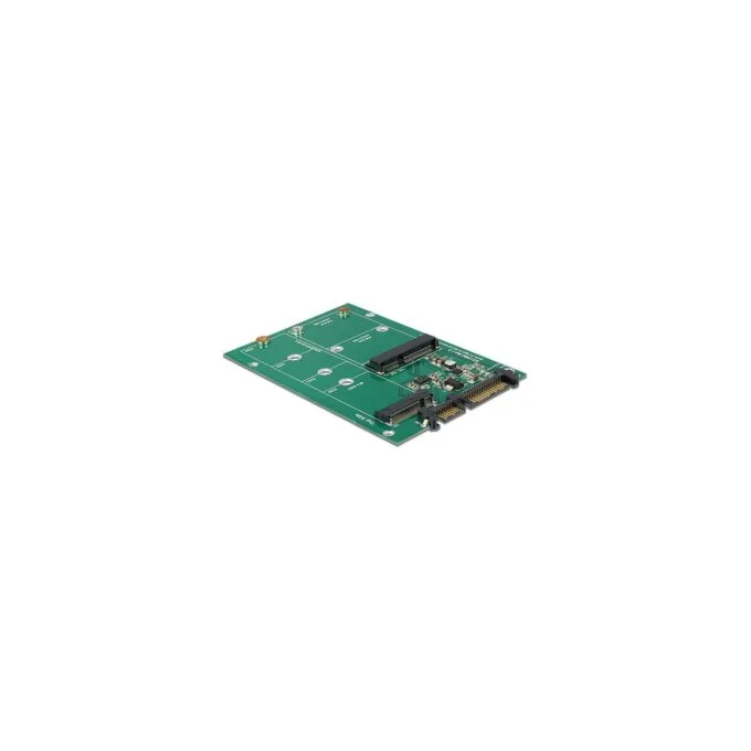 Konverter SATA 22 Pin to 1 x M.2 + 1 x mSATA — image 1
