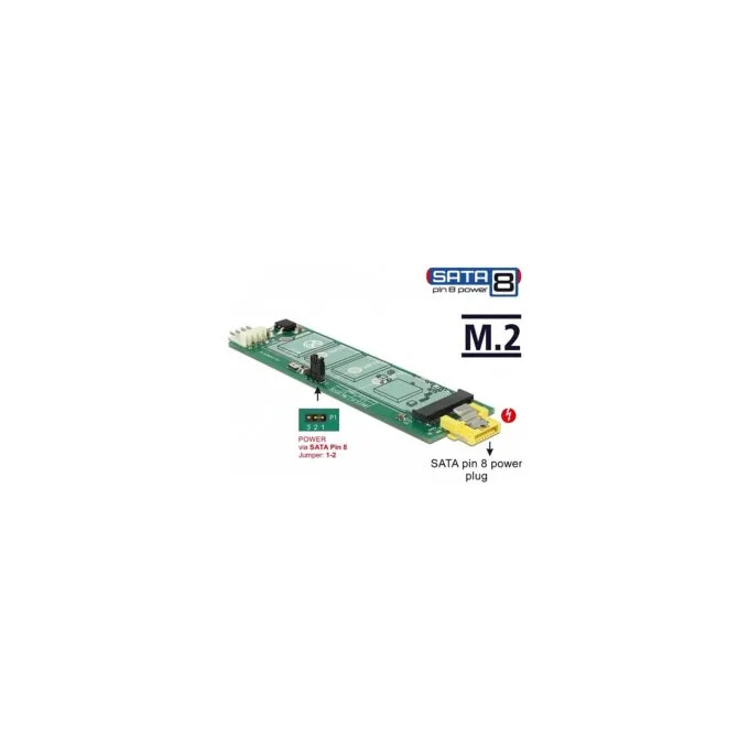 Konverter SATA Pin 8 Power Buchse to M.2 Key B Slot — image 5