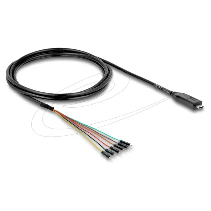 Konverter USB 2.0 Type-CTM zu UART TTL (3.3 V) Schnittstelle mit 6 x Pfostenstecker TX RX CTS RTS und 3.3 V Ausgangss... — image 1