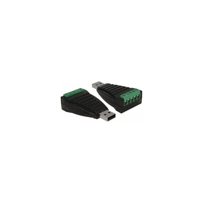 Konverter USB Typ-A zu Seriell RS-422 485 Terminalblock mit Überspannungsschutz 600 W — image 1