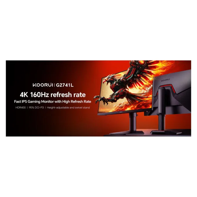 KOORUI G2741L 4K UHD Gaming Monitor 68.6 cm — image 22