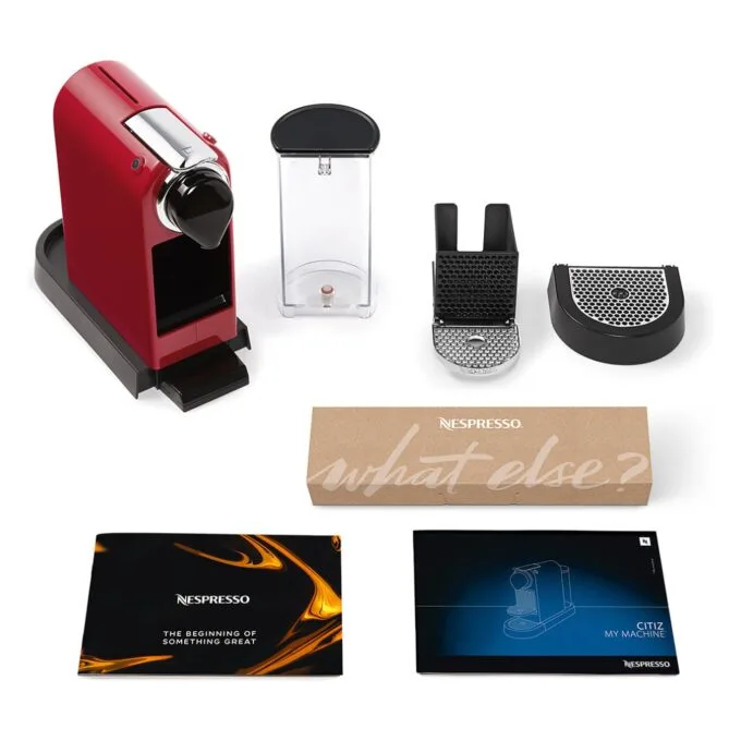 Krups Kaffeemaschine Nespresso CitiZ rot — image 4