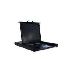 KVM LCD Switch 8-Port 17' (USB - PS 2 VGA) German Inter-Tech