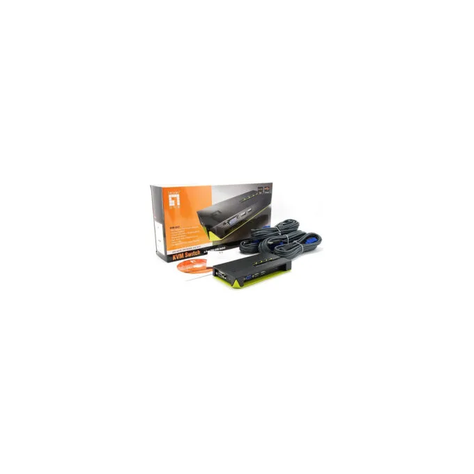 KVM Switch 4-Fach VGA + 2xUSB Level One — image 3