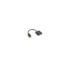 LANBERG Displayport (M)V1.2- to HDMI(F) Kabel 0.1m schwarz