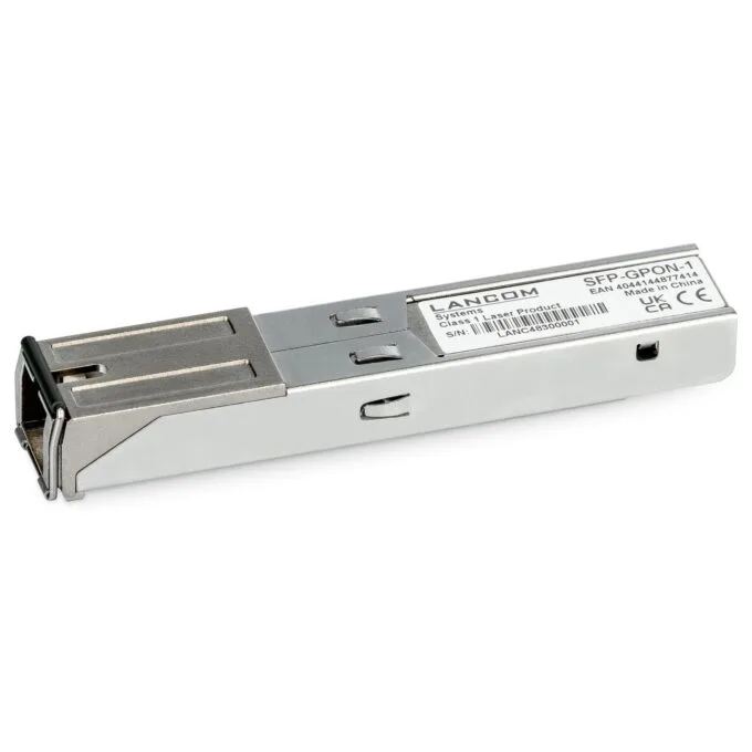 LANCOM SFP-GPON-1module for direct operation on passive FTTH connections Support for LANCOM Routers — image 1