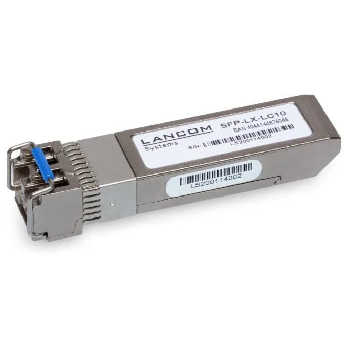 LANCOM SFP-LX-LC10 10GBASE-LR LW-SFP module for connection to SFP ports of LANCOM switches — image 1