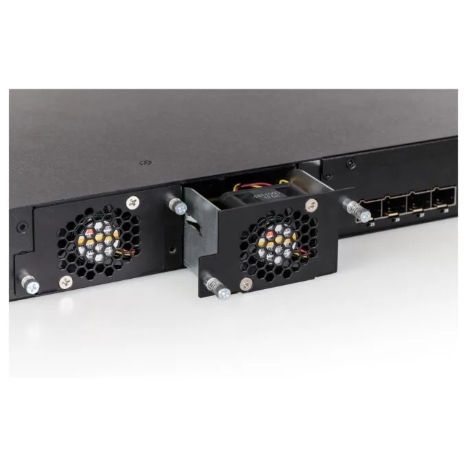 LANCOM XS-6128QF Stackable L3-Managed 10G Fiber Aggregation Switch 1TBit s throughput 24x SFP+- incl. 4x Combo-Ports ... — image 3