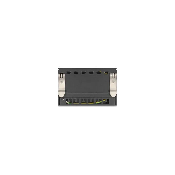 Leergehäuse 6 Port für Keystone RJ-Module schwarz - zur Montage an Tisch. Wand oder Hutschiene — image 4