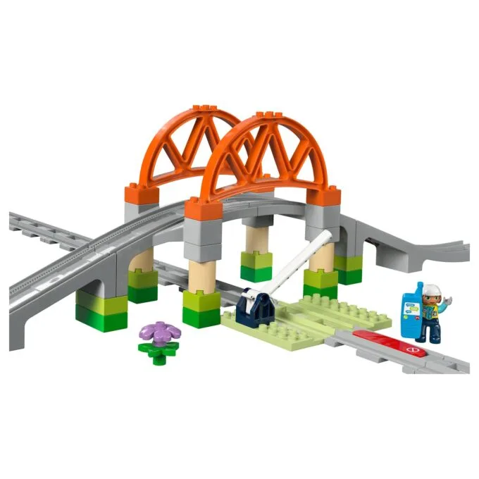 LEGO 10426 DUPLO Town Eisenbahnbrcke und Schienen - Erweiterungsset — image 2