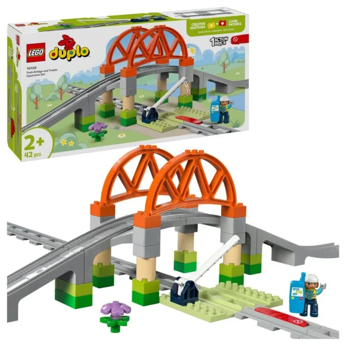 LEGO 10426 DUPLO Town Eisenbahnbrcke und Schienen - Erweiterungsset — image 3