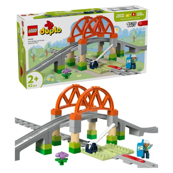 LEGO 10426 DUPLO Town Eisenbahnbrcke und Schienen - Erweiterungsset — image 4