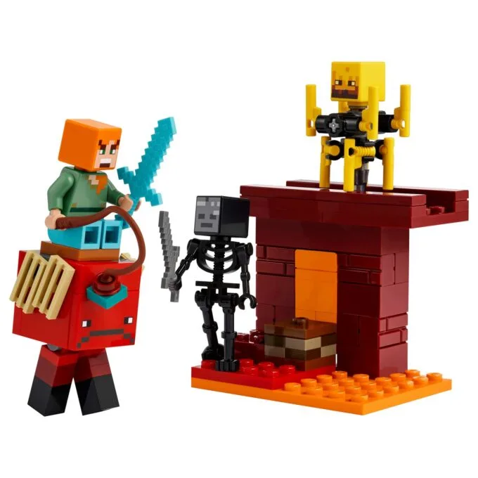 LEGO 21266 Minecraft Das Lava-Duell im Nether — image 2