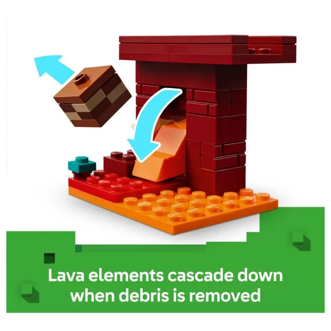 LEGO 21266 Minecraft Das Lava-Duell im Nether — image 20