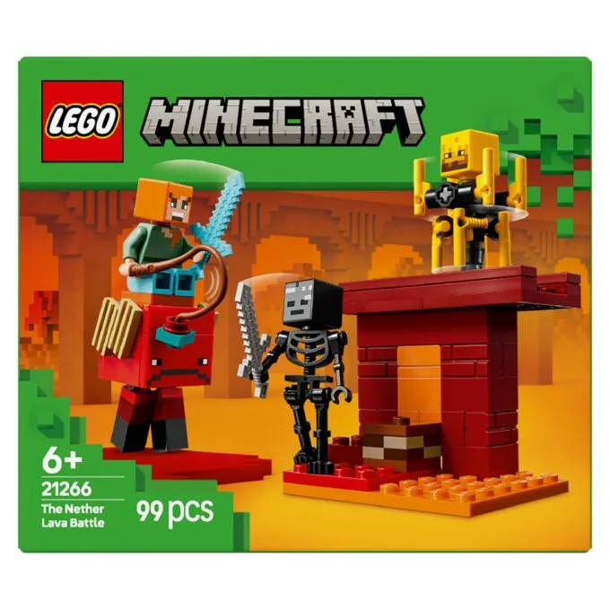 LEGO 21266 Minecraft Das Lava-Duell im Nether — image 3