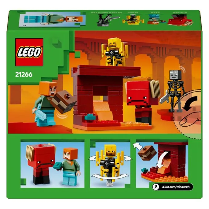 LEGO 21266 Minecraft Das Lava-Duell im Nether — image 28
