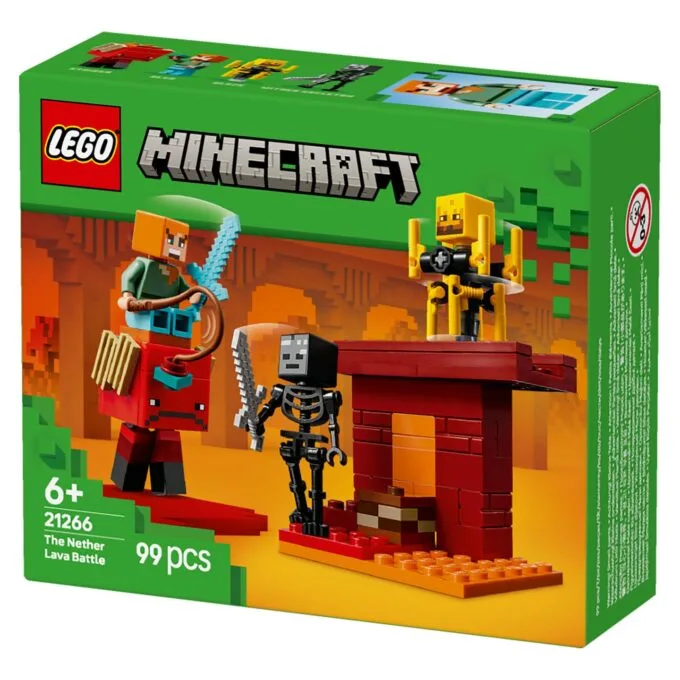 LEGO 21266 Minecraft Das Lava-Duell im Nether — image 30